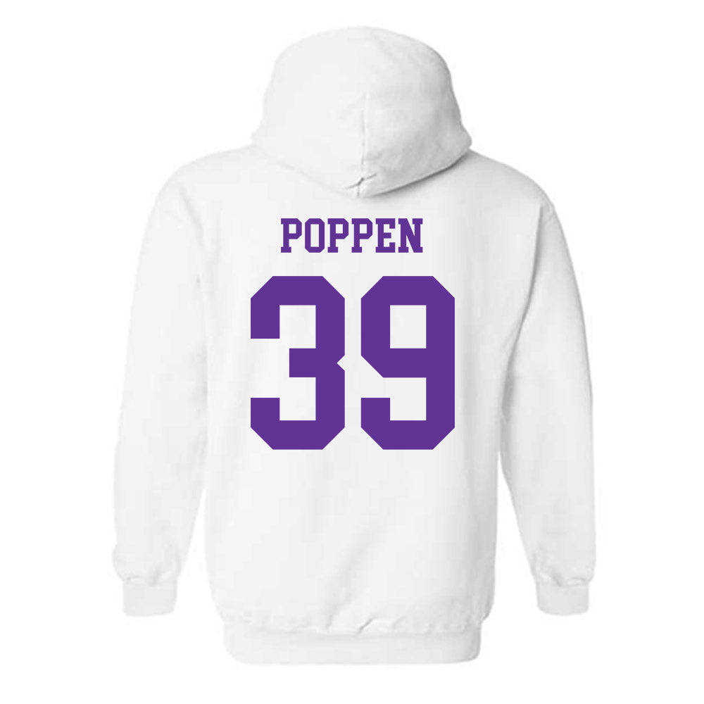 SFA - NCAA Baseball : Mason Poppen - Hooded Sweatshirt-1