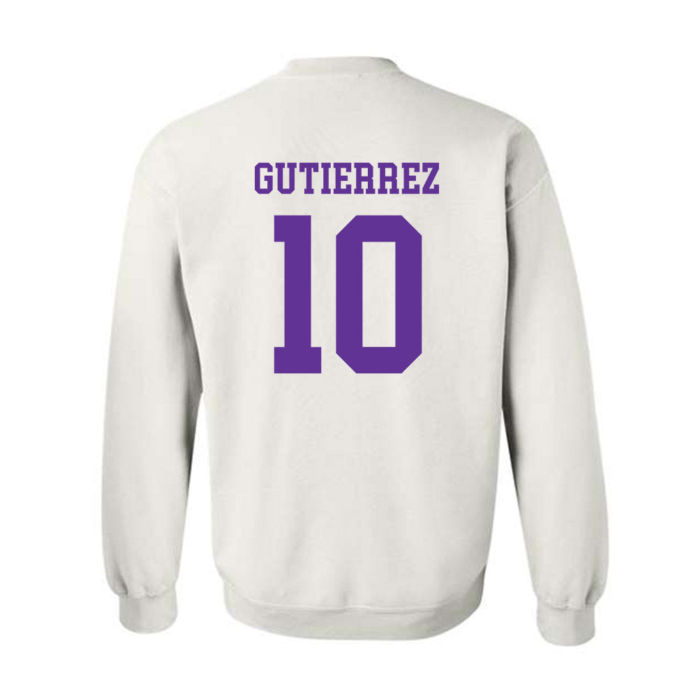 SFA - NCAA Men's Basketball : Yohan Gutierrez - Crewneck Sweatshirt-1