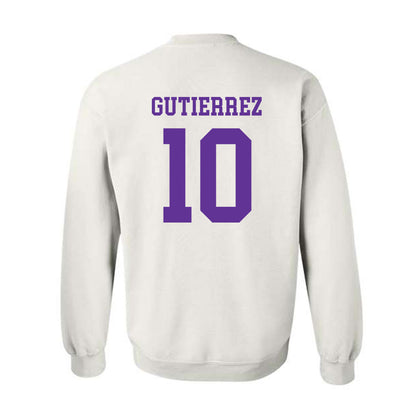SFA - NCAA Men's Basketball : Yohan Gutierrez - Crewneck Sweatshirt-1