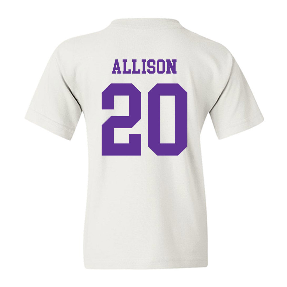 SFA - NCAA Beach Volleyball : Ryann Allison - Youth T-Shirt-1