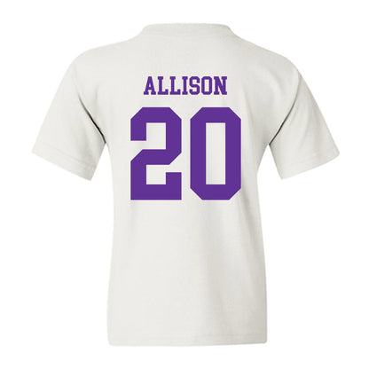 SFA - NCAA Beach Volleyball : Ryann Allison - Youth T-Shirt-1