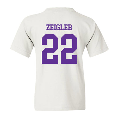 SFA - NCAA Beach Volleyball : Olivia Zeigler - Youth T-Shirt-1