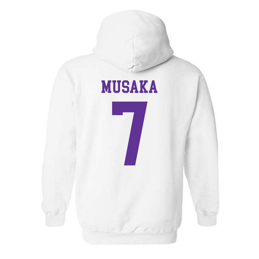 SFA - NCAA Men's Basketball : Tichyque Musaka - Hooded Sweatshirt-1