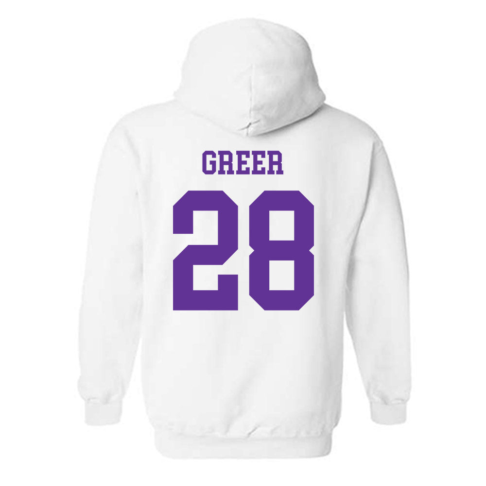 SFA - NCAA Baseball : Brennan Greer - Hooded Sweatshirt-1