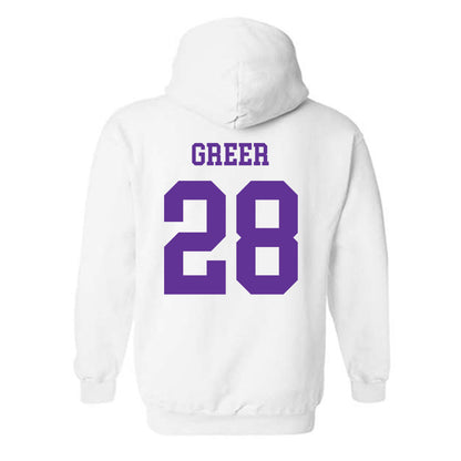 SFA - NCAA Baseball : Brennan Greer - Hooded Sweatshirt-1