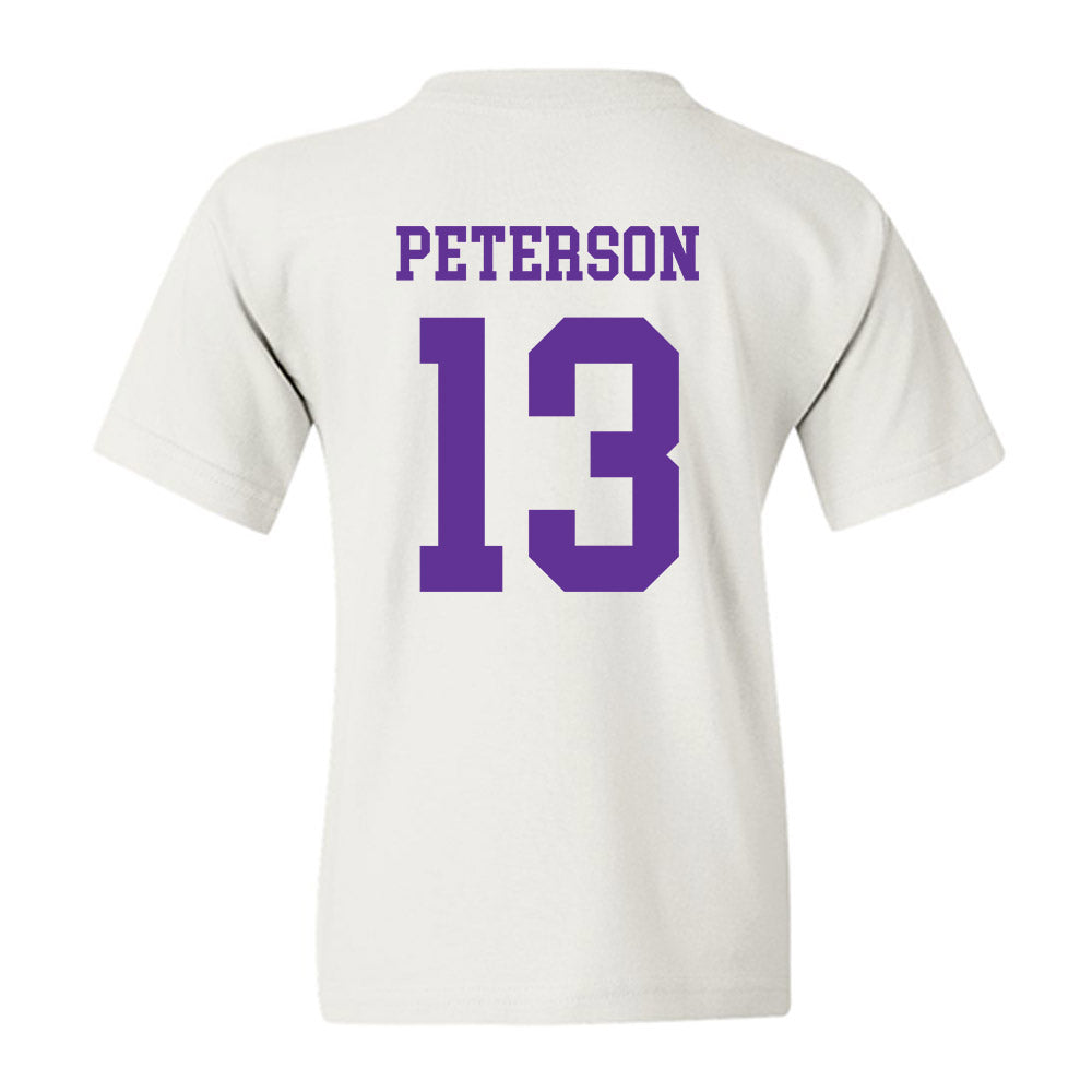 SFA - NCAA Women's Volleyball : Haley Peterson - Youth T-Shirt-1