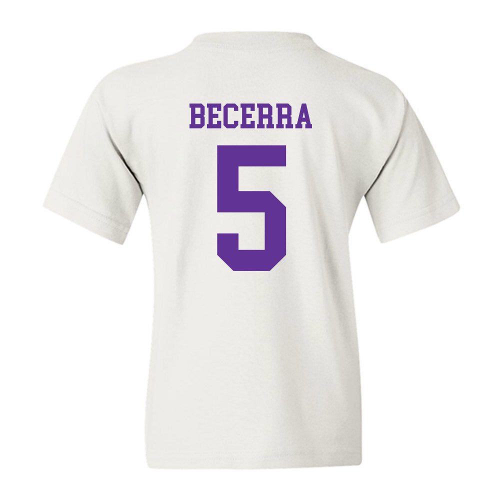 SFA - NCAA Softball : Adelyn Becerra - Youth T-Shirt-1