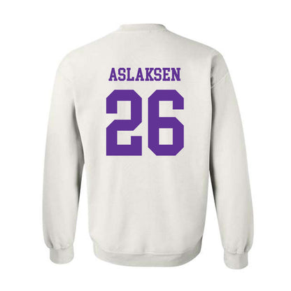 SFA - NCAA Baseball : Evan Aslaksen - Crewneck Sweatshirt-1