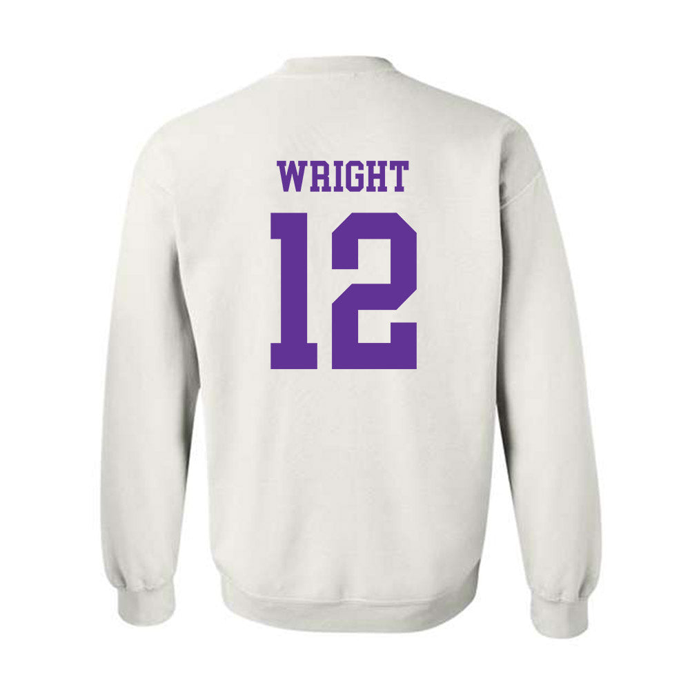 SFA - NCAA Softball : Morgan Wright - Crewneck Sweatshirt-1