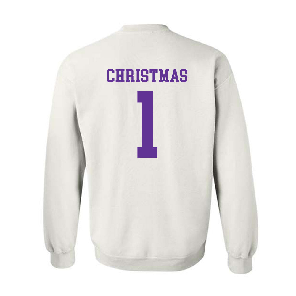 SFA - NCAA Men's Basketball : Chrishawn Christmas - Crewneck Sweatshirt-1
