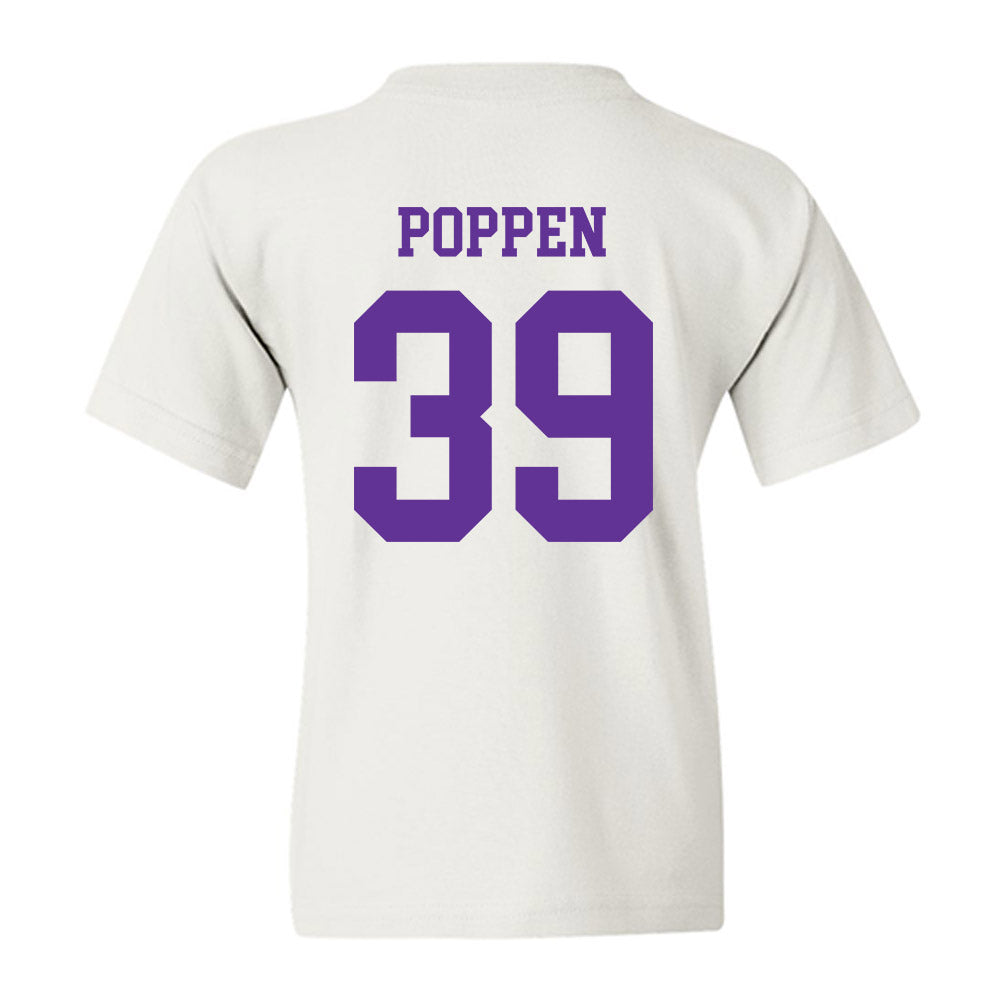 SFA - NCAA Baseball : Mason Poppen - Youth T-Shirt-1