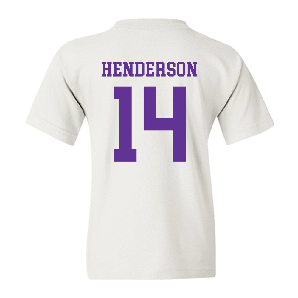 SFA - NCAA Women's Volleyball : Jordan henderson - Youth T-Shirt-1