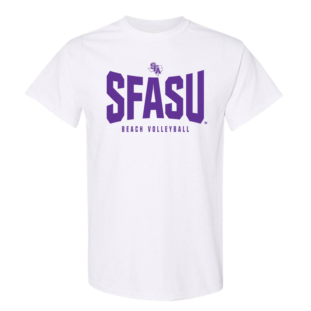 SFA - NCAA Beach Volleyball : Ryann Allison - T-Shirt-0