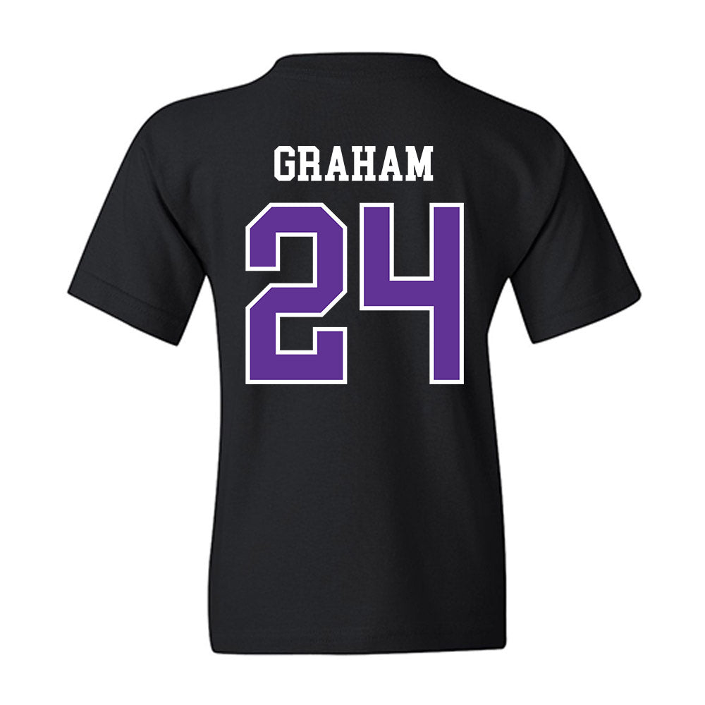 SFA - NCAA Women's Bowling : Kristyn Graham - Youth T-Shirt-1