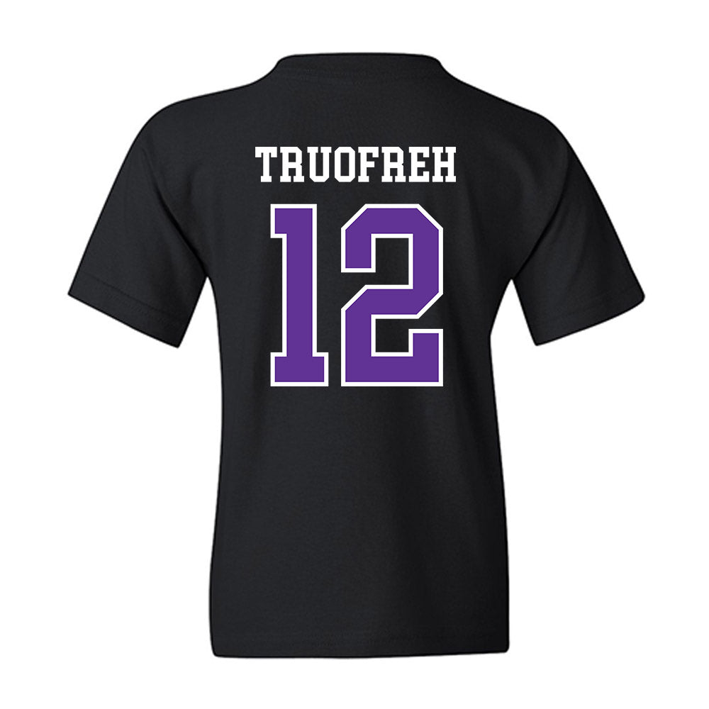 SFA - NCAA Women's Soccer : Keira Truofreh - Youth T-Shirt-1