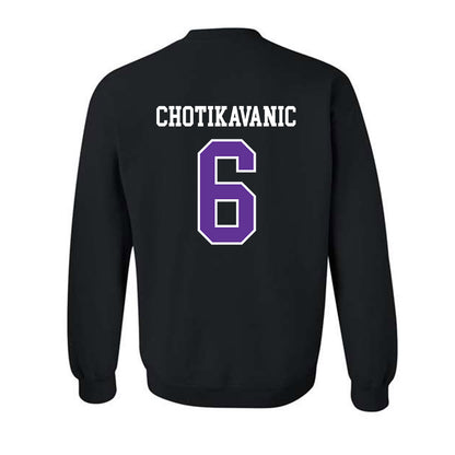 SFA - NCAA Men's Basketball : Narit Chotikavanic - Crewneck Sweatshirt-1