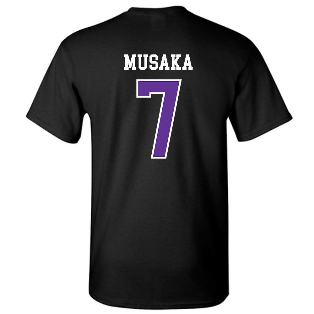 SFA - NCAA Men's Basketball : Tichyque Musaka - T-Shirt-1