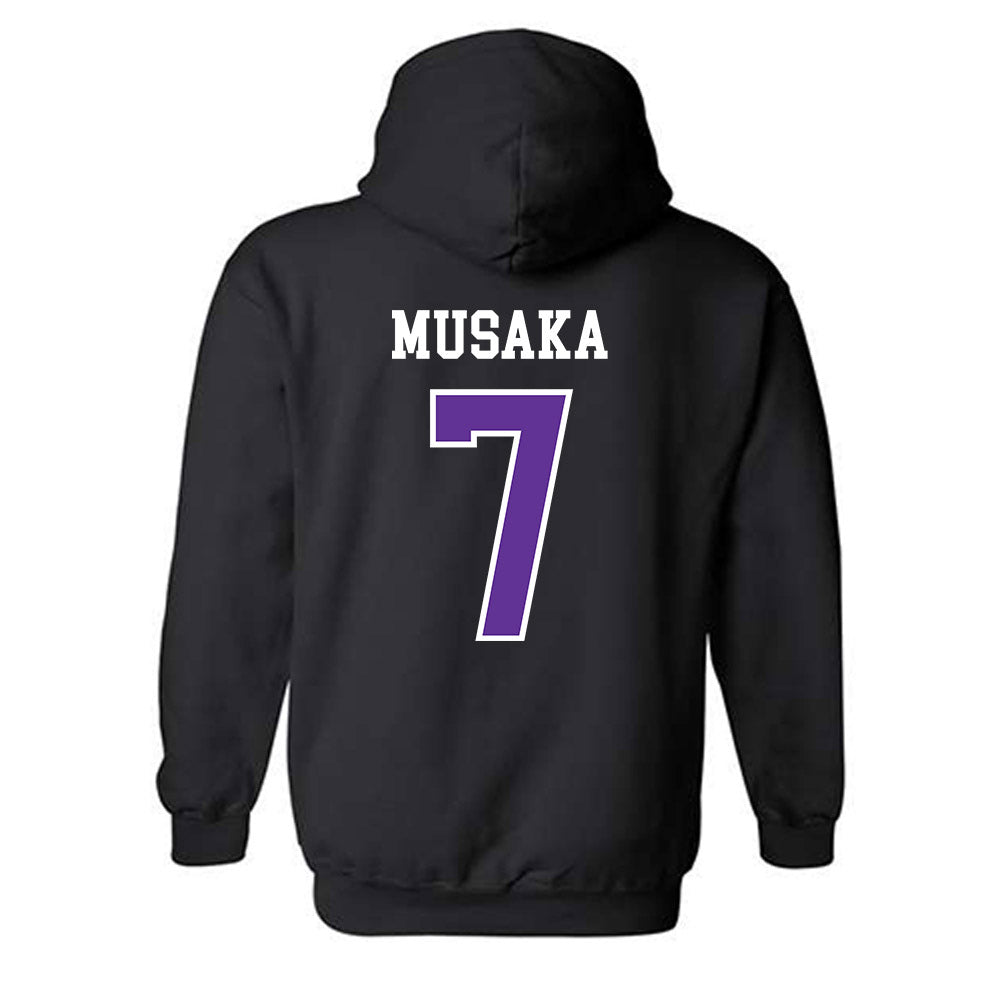 SFA - NCAA Men's Basketball : Tichyque Musaka - Hooded Sweatshirt-1