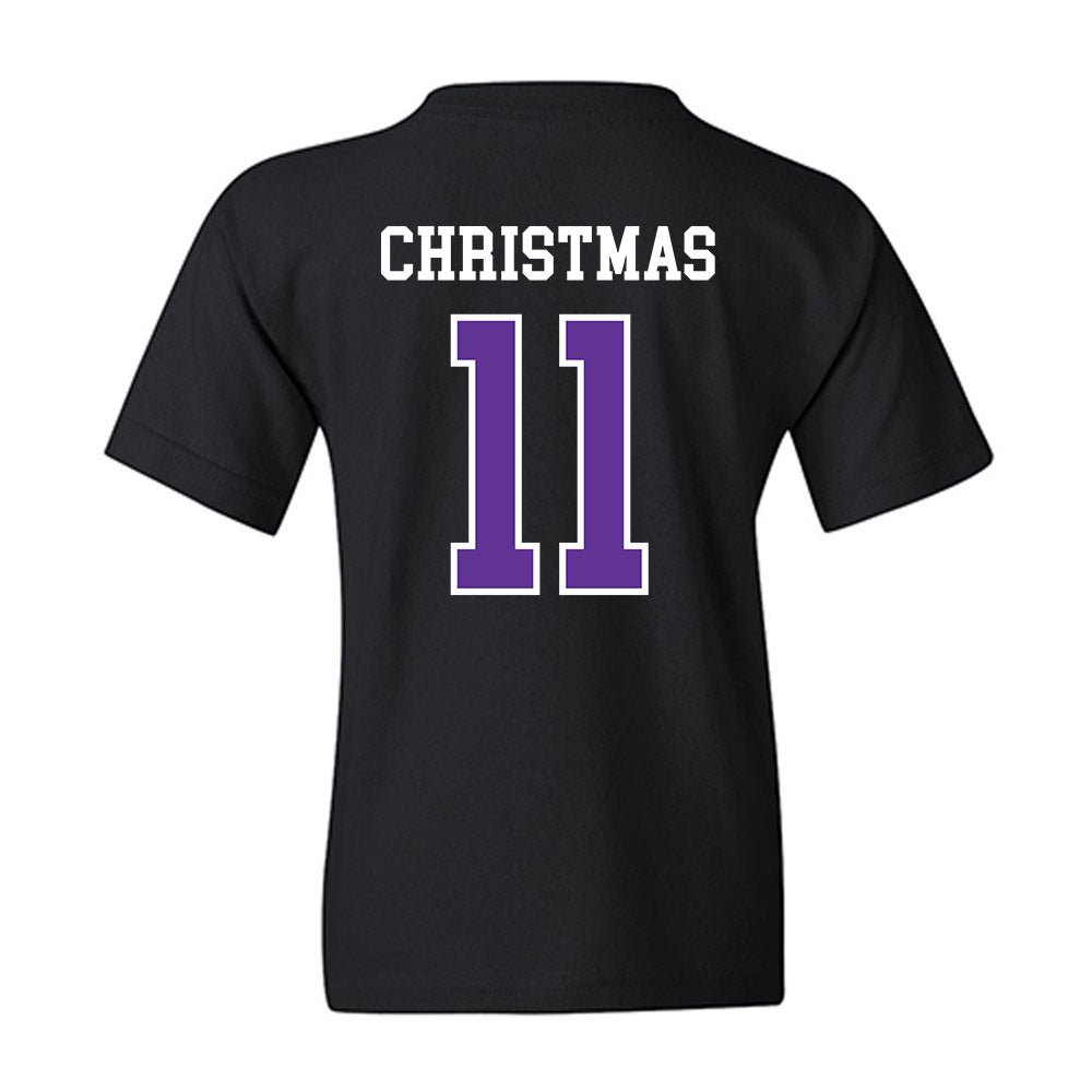 SFA - NCAA Men's Basketball : Chrishawn Christmas - Youth T-Shirt-1