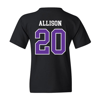 SFA - NCAA Beach Volleyball : Ryann Allison - Youth T-Shirt-1