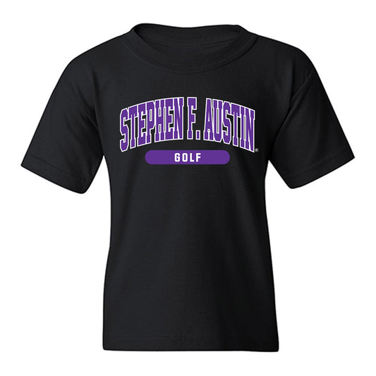 SFA - NCAA Men's Golf : Cayden Dunaway - Youth T-Shirt-0
