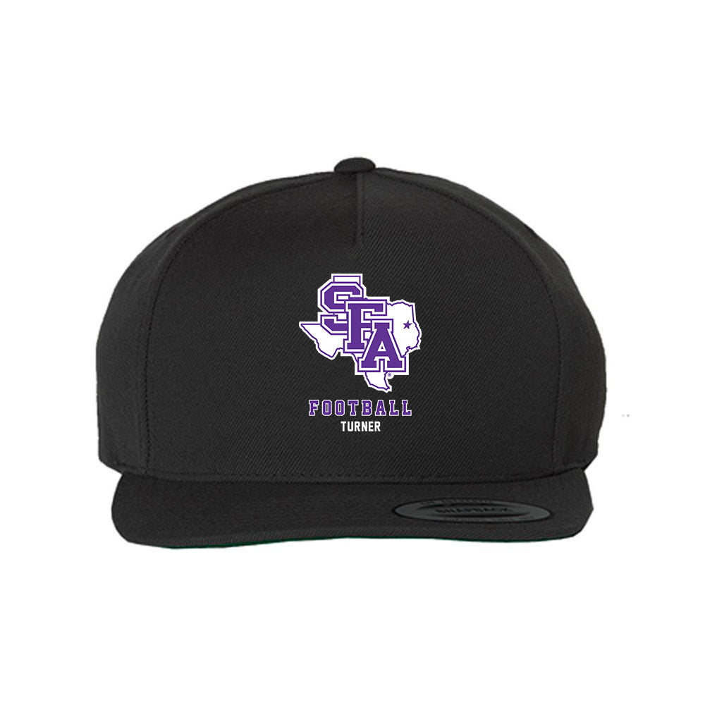 SFA - NCAA Football : Kaiden Turner - Snapback Hat-0