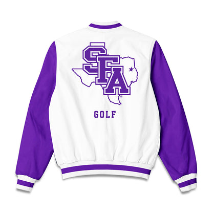 SFA - NCAA Men's Golf : Cordell Knox - Bomber Jacket-1