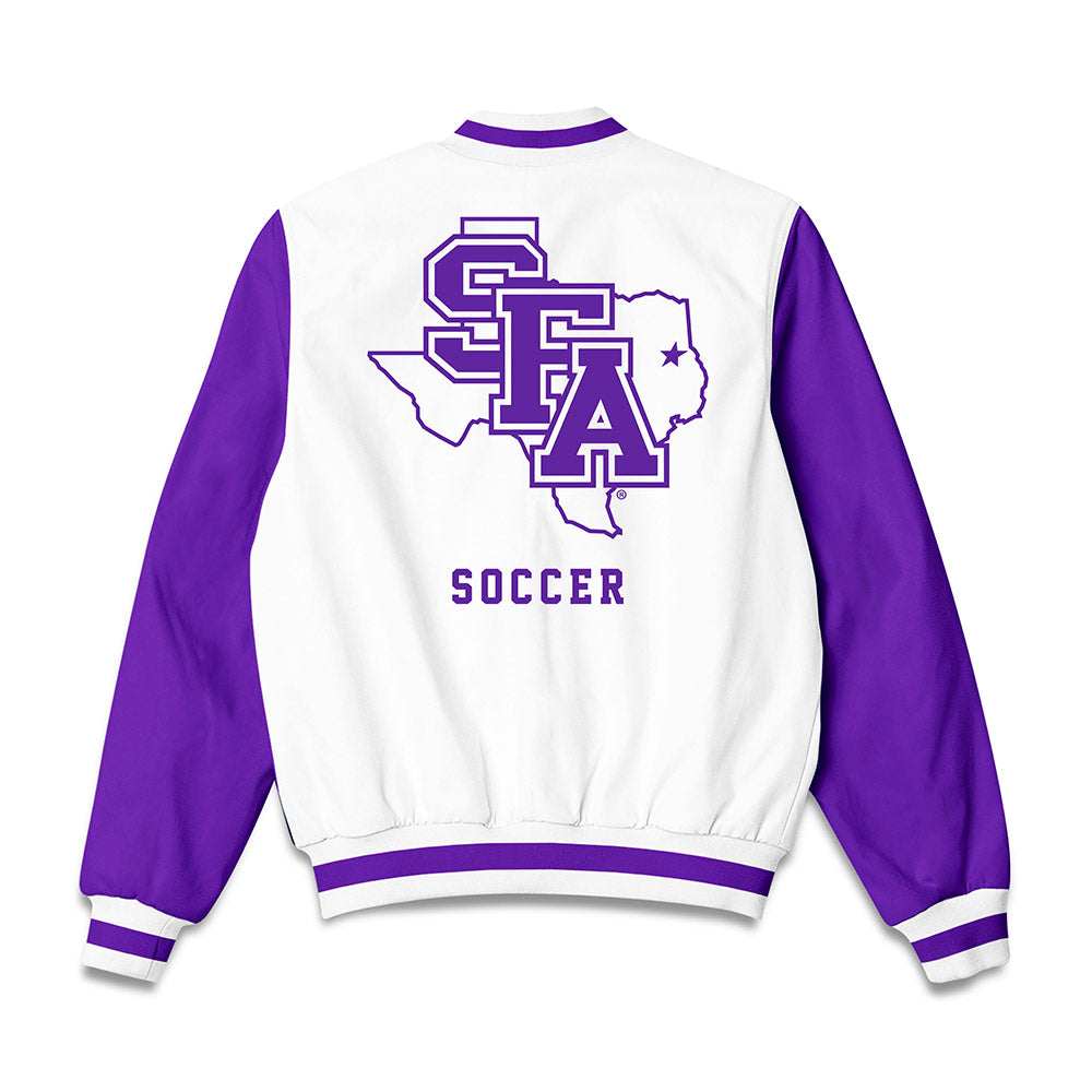 SFA - NCAA Women's Soccer : Brandie Musser - Bomber Jacket-1