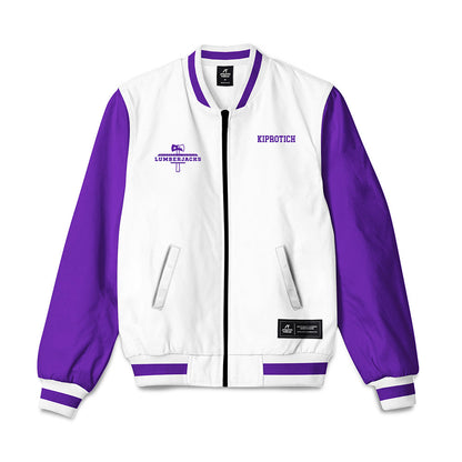 SFA - NCAA Men's Track & Field : Paul Kiprotich - Bomber Jacket-0