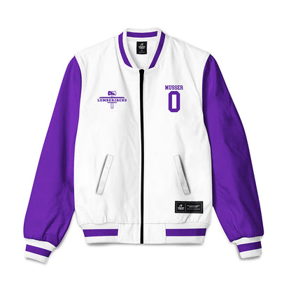 SFA - NCAA Women's Soccer : Brandie Musser - Bomber Jacket-0