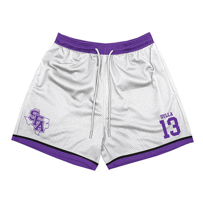 SFA - NCAA Men's Basketball : Thierno Sylla - Shorts-0