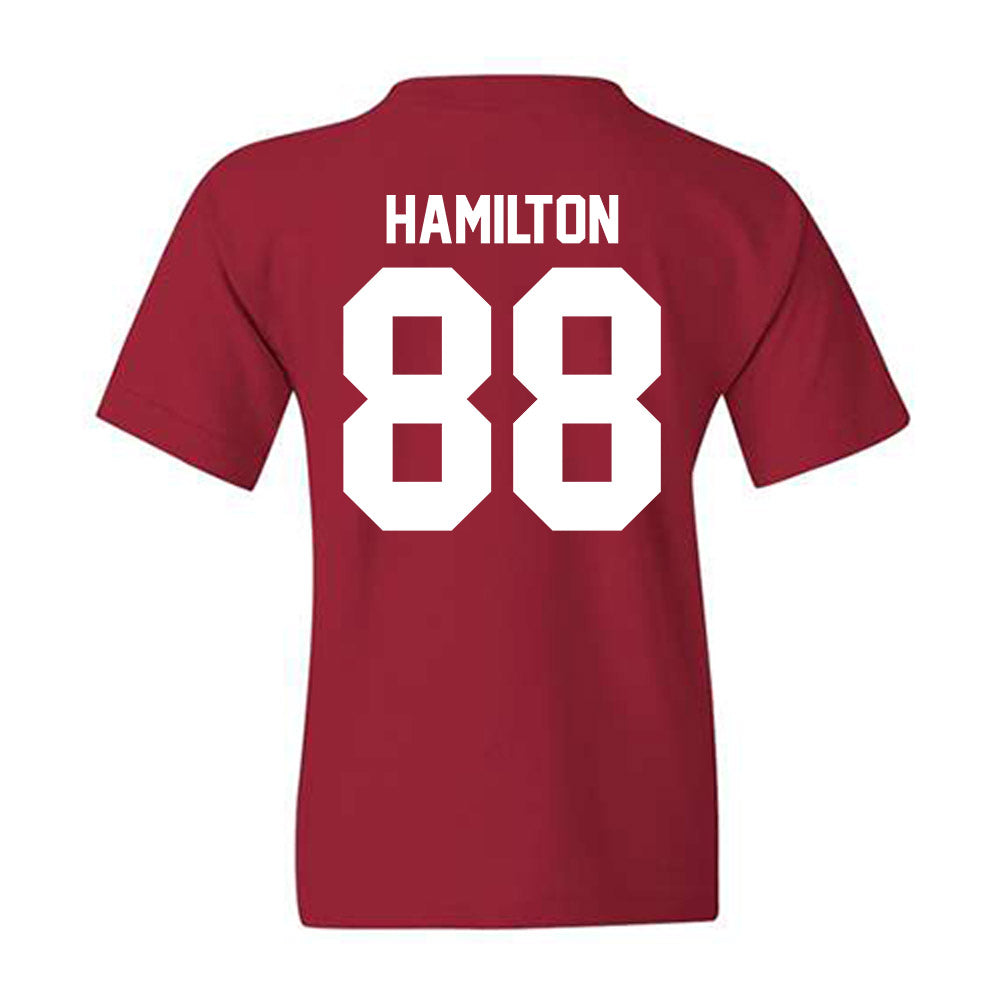 Ball State - NCAA Football : Donovan Hamilton - Youth T-Shirt-1