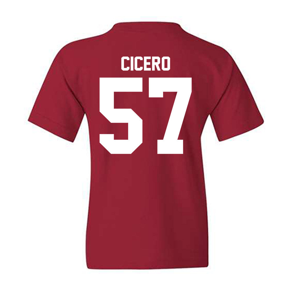 Ball State - NCAA Football : Nolan Cicero - Classic Shersey Youth T-Shirt-1