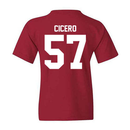 Ball State - NCAA Football : Nolan Cicero - Classic Shersey Youth T-Shirt-1