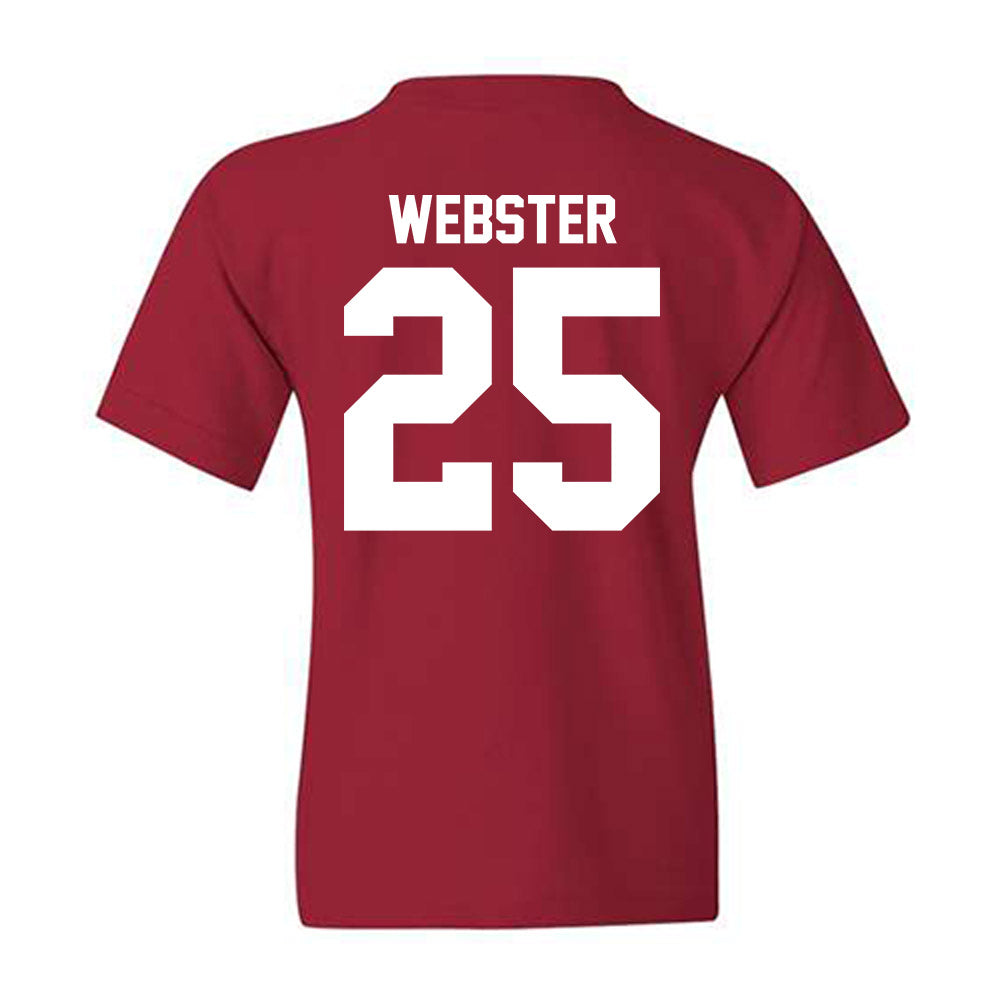 Ball State - NCAA Football : Mikeah Webster - Youth T-Shirt-1