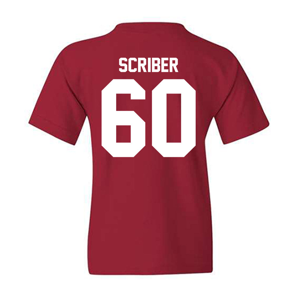 Ball State - NCAA Football : Blake Scriber - Youth T-Shirt-1
