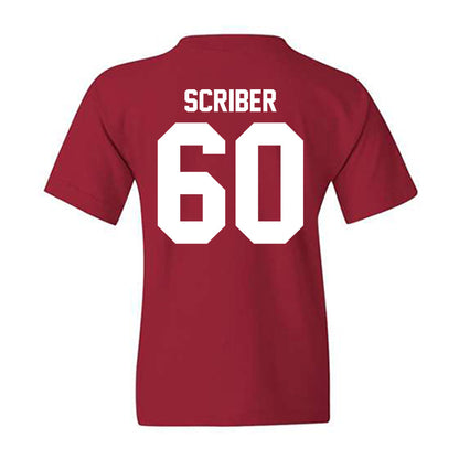 Ball State - NCAA Football : Blake Scriber - Youth T-Shirt-1