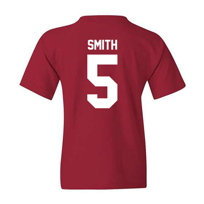 Ball State - NCAA Football : Jabari Smith - Classic Shersey Youth T-Shirt-1