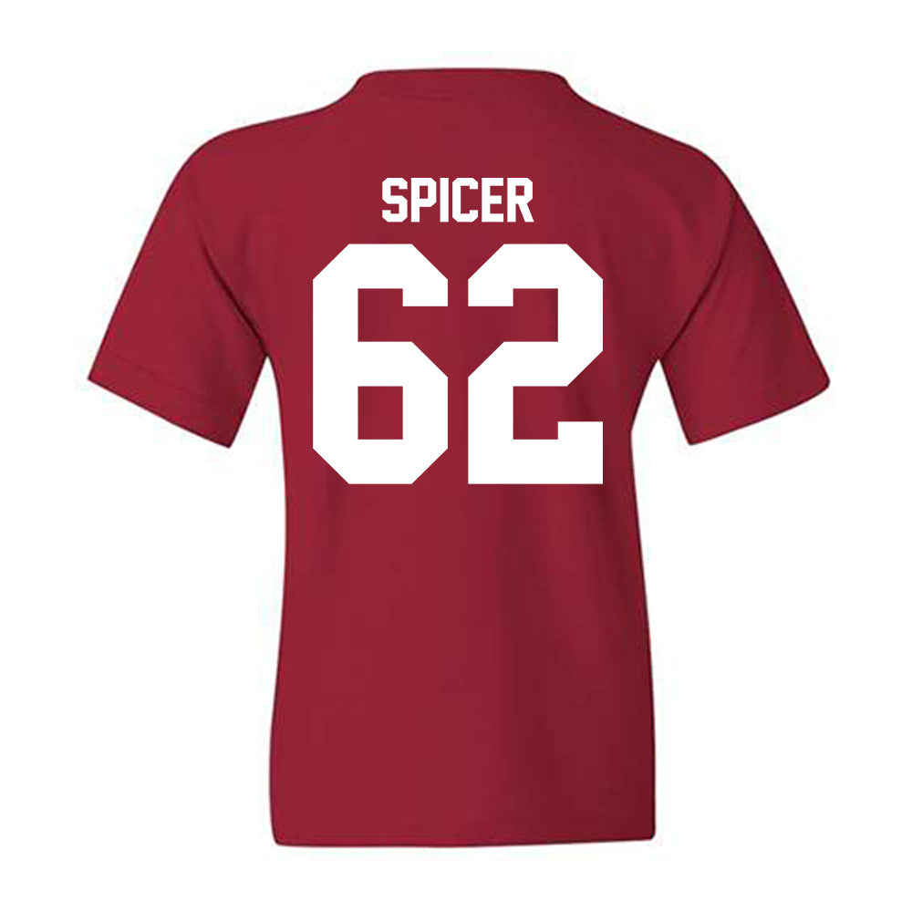 Ball State - NCAA Football : Sam Spicer - Classic Shersey Youth T-Shirt-1
