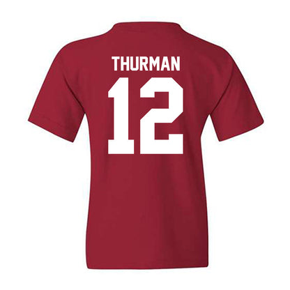 Ball State - NCAA Softball : Jordyn Thurman - Youth T-Shirt-1