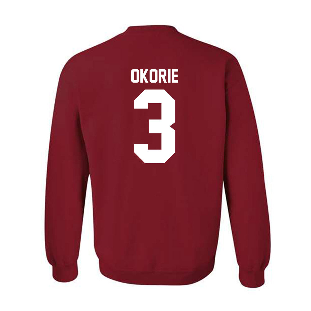 Ball State - NCAA Football : George Okorie - Crewneck Sweatshirt-1