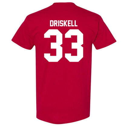 Ball State - NCAA Baseball : Eli Driskell - Classic Shersey T-Shirt-1