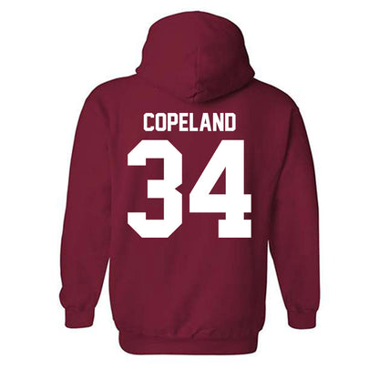 Ball State - NCAA Men's Basketball : Preston Copeland - Hooded Sweatshirt-1
