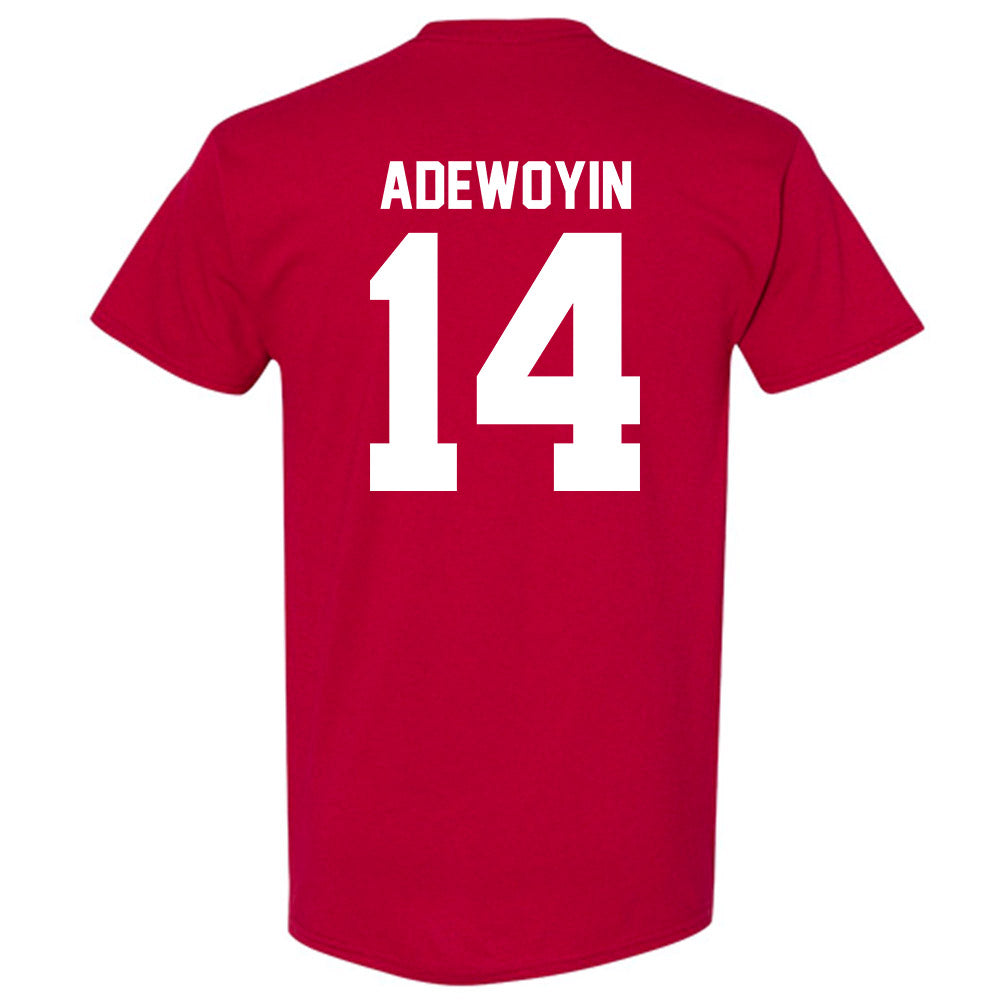 Ball State - NCAA Football : Tobi Adewoyin - T-Shirt-1