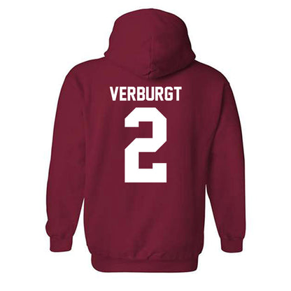 Ball State - NCAA Women's Basketball : Zhen Verburgt - Classic Shersey Hooded Sweatshirt-1