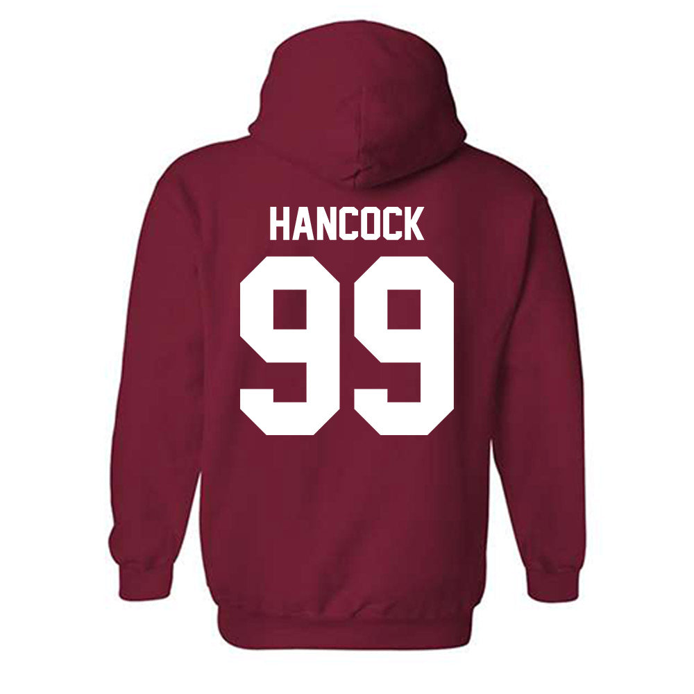 Ball State - NCAA Football : Myles Hancock - Classic Shersey Hooded Sweatshirt-1