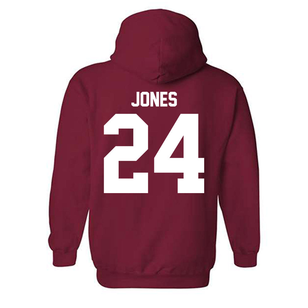 Ball State - NCAA Men's Basketball : Mason Jones - Hooded Sweatshirt-1