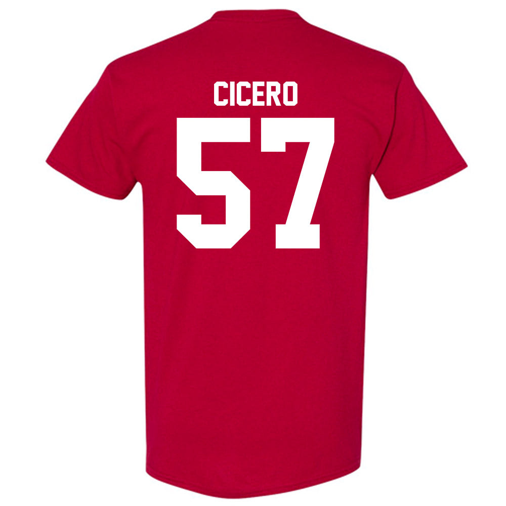 Ball State - NCAA Football : Nolan Cicero - Classic Shersey T-Shirt-1