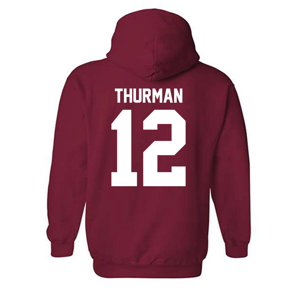 Ball State - NCAA Softball : Jordyn Thurman - Hooded Sweatshirt-1