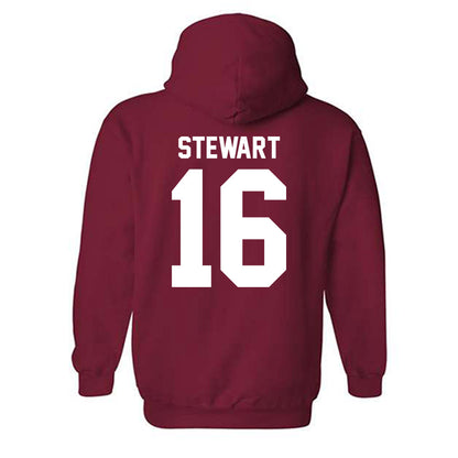 Ball State - NCAA Football : Kaleb Stewart - Classic Shersey Hooded Sweatshirt-1